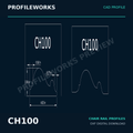 CH100 Architectural Millwork CAD Profile