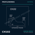 CH102 Architectural Millwork CAD Profile