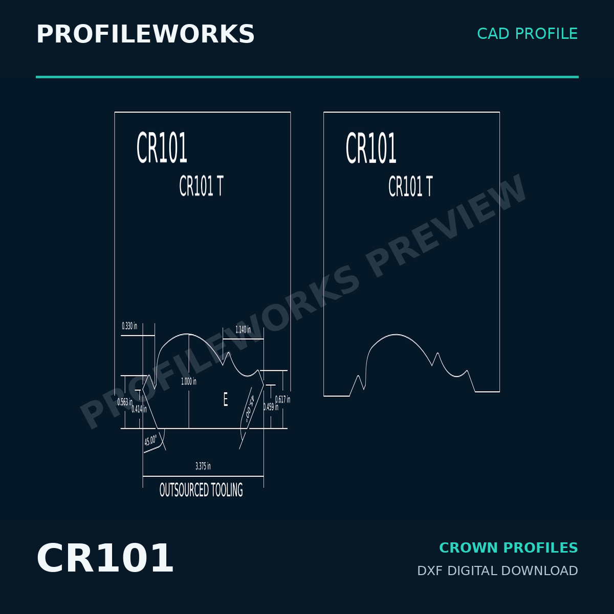 Complete Architectural Millwork CAD Profile Bundle — 25 DXF Drawings