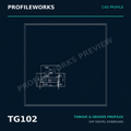 TG102 Architectural Millwork CAD Profile