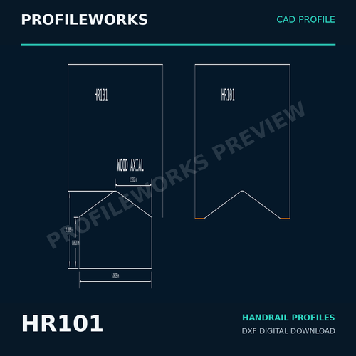 Complete Architectural Millwork CAD Profile Bundle — 25 DXF Drawings