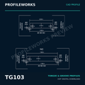 TG103 Architectural Millwork CAD Profile