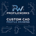 Profileworks custom architectural millwork CAD profile drawing service